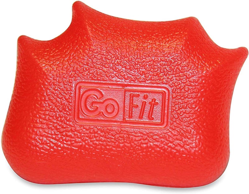 GoFit Strengthening Gel Hand Grip - Firm Resistance,Red - Image 1
